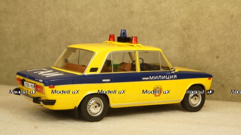 ВАЗ 2106 Милиция СССР, A-1800246, Triple9 1:18