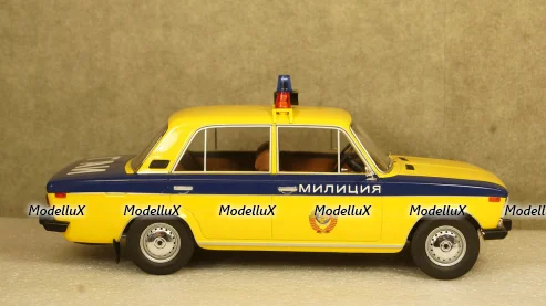 ВАЗ 2106 Милиция СССР, A-1800246, Triple9 1:18