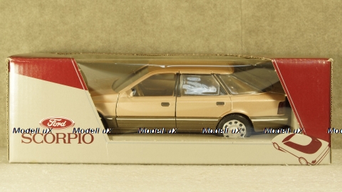 Ford Scorpio brons with chrome wheels, Schabak 1:24