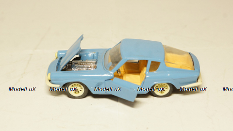 Мазерати Мистраль Купе, голубой, 1:43