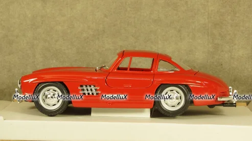 Mercedes 300 SL (W198) Red, 8-22023, Burago 1:24