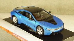 BMW i8 Metallic Blue 79359, MotorMax 1:24