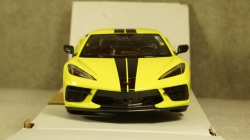 Chevrolet Corvette C8 Stingray 2020 yellow, 31527, Maisto 1:24