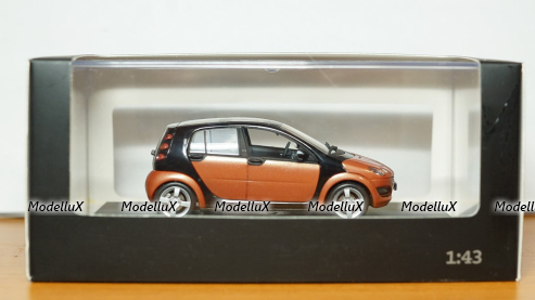 Smart Forfour 1.5 red, Schuco 1:43