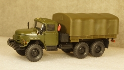 ЗИЛ 131 бортовой с тентом хаки, Элекон 1:43
