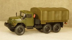 ЗИЛ 131 бортовой с тентом хаки, Элекон 1:43