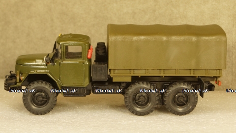ЗИЛ 131 бортовой с тентом хаки, Элекон 1:43