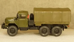 ЗИЛ 131 бортовой с тентом хаки, Элекон 1:43