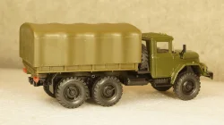 ЗИЛ 131 бортовой с тентом хаки, Элекон 1:43
