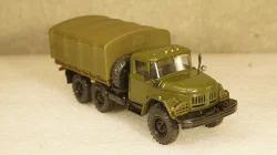 ЗИЛ 131 бортовой с тентом хаки, Элекон 1:43