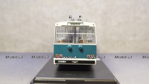 Skoda 14tr white/dunkelgrün Eberswalde, PCL47066, Premium Classixxs 1:43