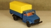 Зил 4331Ф синий/желтый, з-д Вега 1:43