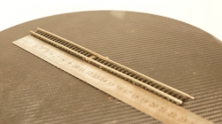 Рельс, прямой с контактами 22см, PIKO, масштаб N,