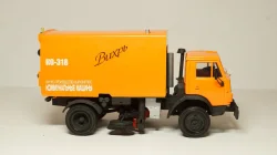 Камаз 43253 КО-318 Вихрь пылесос, Modellux 1:43
