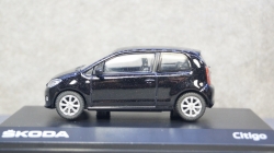 Skoda Citigo metallic-black 3 doors, ABR143AB-021DA, Abrex 1:43
