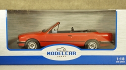 BMW 325i (E30) Convertible red, MCG18151, MCG 1:18
