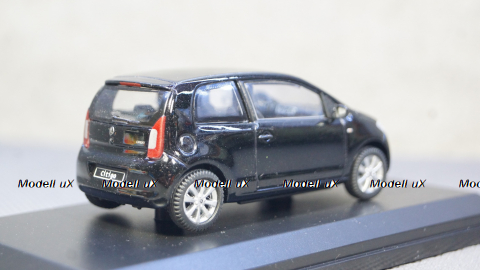 Skoda Citigo metallic-black 3 doors, ABR143AB-021DA, Abrex 1:43
