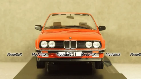 BMW 325i (E30) Convertible red, MCG18151, MCG 1:18