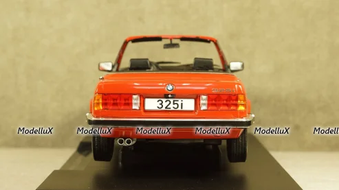 BMW 325i (E30) Convertible red, MCG18151, MCG 1:18