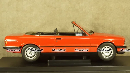BMW 325i (E30) Convertible red, MCG18151, MCG 1:18