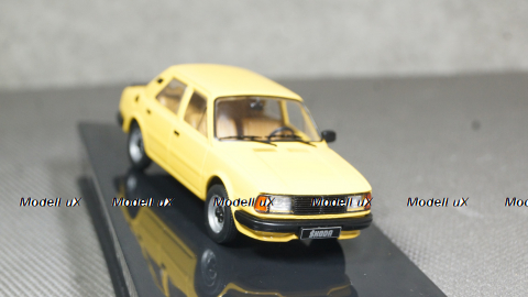 Skoda 120L dark yellow, CLC323N, IXO 1:43