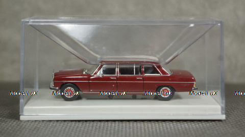 Mercedes 220D long (V115) dark red without showcase, арт.162648, Brekina 1:87 
