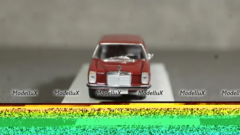 Mercedes 220D long (V115) dark red without showcase, арт.162648, Brekina 1:87 