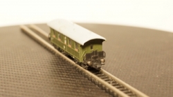 Вагон пассажирский 2-х осный PIKO, масштаб N