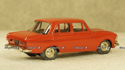 Москвич 408 красный Август 1989, Тантал/Радон 1:43 
