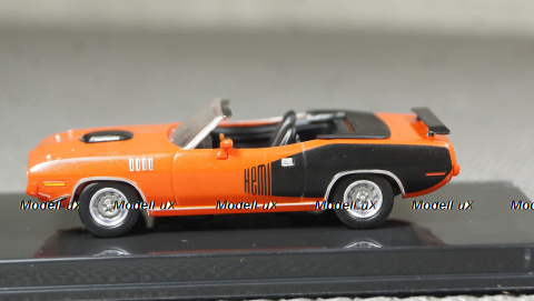 Plymouth Hemi Cuda Convertible red/Decorated, арт.161214, Ricko 1:87 