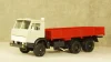 Камаз 5320 бортовой серый/красный, Арек 1:43