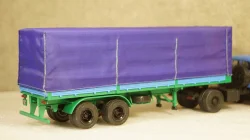МАЗ-5205А полуприцеп с тентом, Viko models 1:43