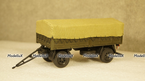 Маз 8926, прицеп тентованный, Viko models 1:43