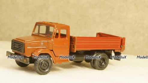 Зил 4331 бортовой бордовый, з-д Вега 1:43