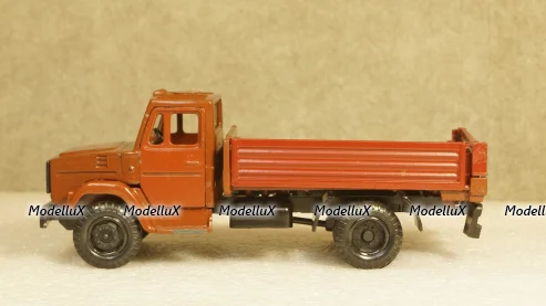 Зил 4331 бортовой бордовый, з-д Вега 1:43
