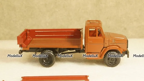 Зил 4331 бортовой бордовый, з-д Вега 1:43