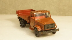 Зил 4331 бортовой бордовый, з-д Вега 1:43