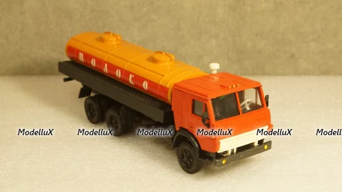 КамАЗ 53212 Молоко красный/оранжевый, Элекон 1:43 