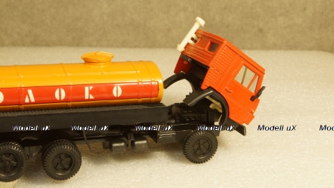 КамАЗ 53212 Молоко красный/оранжевый, Элекон 1:43 