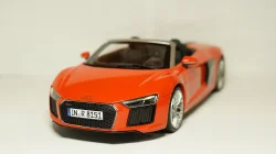 Audi R8 Spyder V10 2017, red, 5011618551, Iscale 1:18