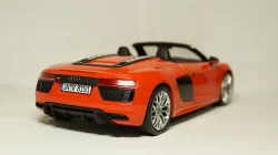Audi R8 Spyder V10 2017, red, 5011618551, Iscale 1:18
