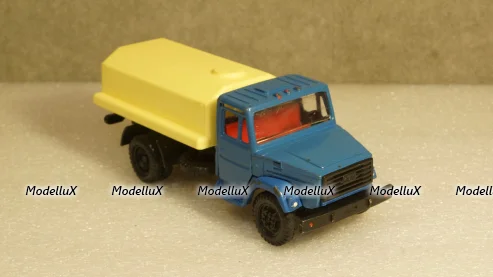 Зил 4331Ц синий/желтый, з-д Вега 1:43