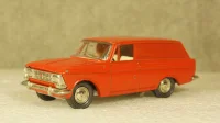 Москвич 434 А6 красный, Тантал/Радон 1:43