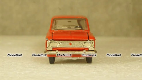 Москвич 434 А6 красный, Тантал/Радон 1:43