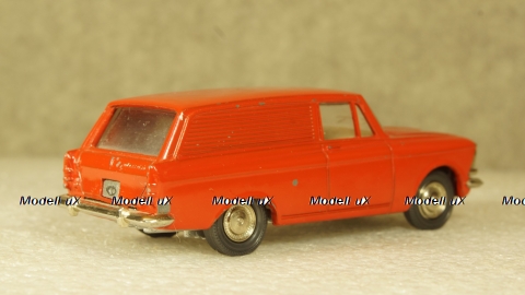 Москвич 434 А6 красный, Тантал/Радон 1:43