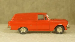 Москвич 434 А6 красный, Тантал/Радон 1:43