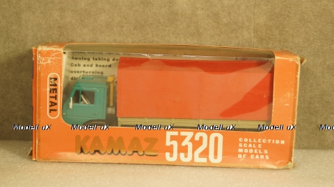 Камаз 5320 с тентом 1988г, Арек 1:43