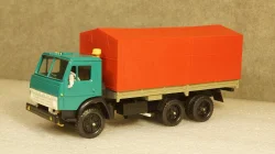 Камаз 5320 с тентом 1988г, Арек 1:43