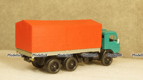 Камаз 5320 с тентом 1988г, Арек 1:43
