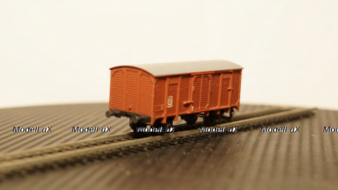 Вагон грузовой, закрытый, Berliner-TT-Bahnen, масштаб TT 